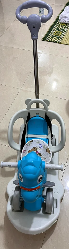 فرس روكينج أزرق لطيف للركوب عليه للأطفال!63175283229827112