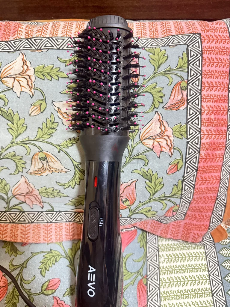 AEVO Hot Air Brush 4-in-1 Hair Dryer Styler Curler Straightener  9463243682871043111