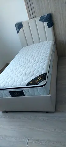 Comfortable Single Bed with Mattress for Sale