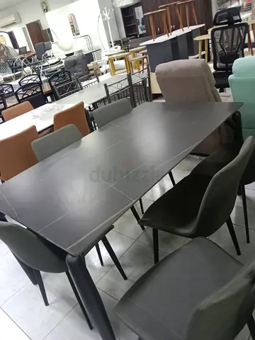 Stylish Black Dining Table Set with Chairs - Perfect for Modern Homes!