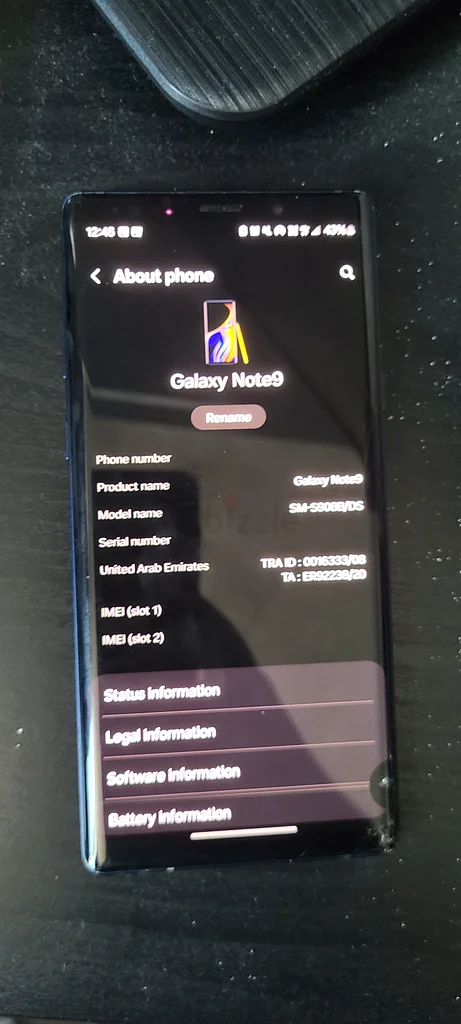 Samsung Galaxy Note 9632158748061471117