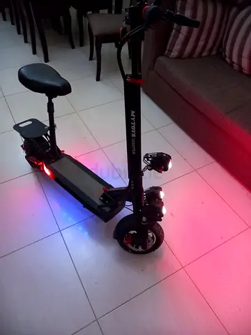 Upgraded Electric Scooter with LED Lights for Sale!