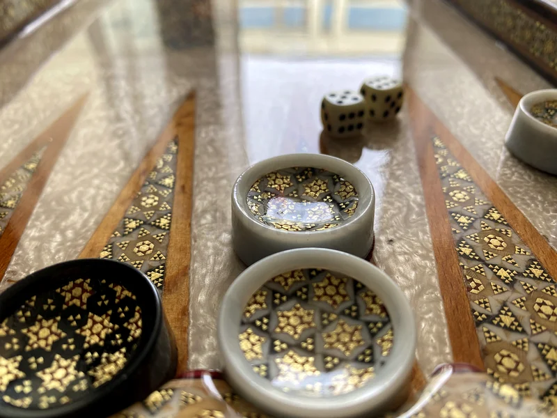 طقم أنيق من دومينو الألعاب اليدوية للديكور الفني63244206541187111