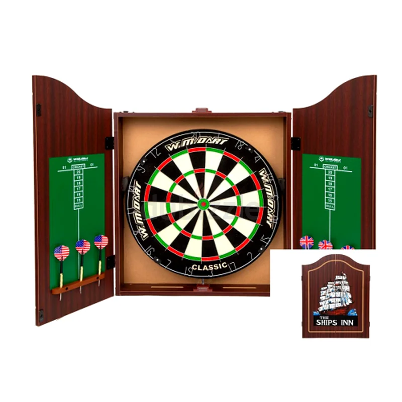 Nautical-Themed Ships Inn Dartboard Wall Cabinet - Unique Home Accessory!63247761467267111