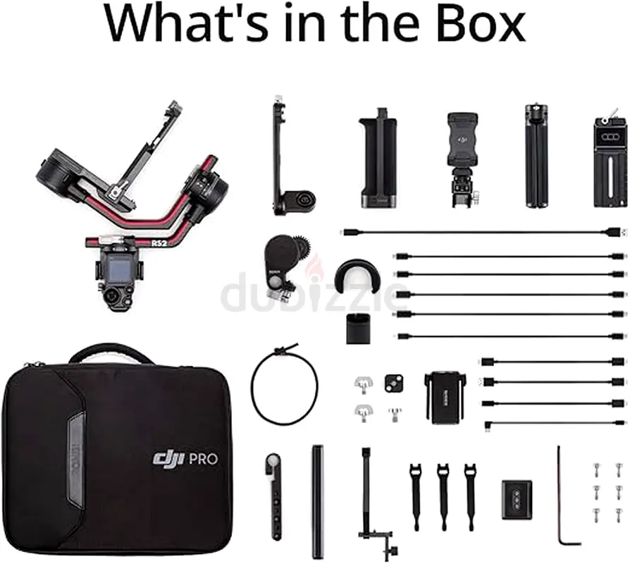 DJI RS 2 Pro Combo - 3-Axis Gimbal Stabilizer for DSLR and Mirrorless Camera
