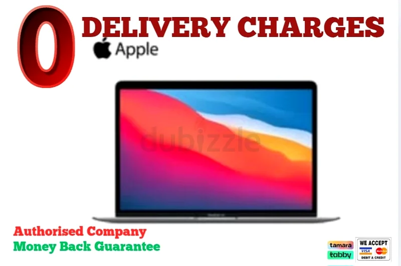 ماك بوك إير Apple 13 ▪︎ M1 ▪︎ 8/256 جيجابايت ▪︎ الضمان سنة واحدة629316661283871110