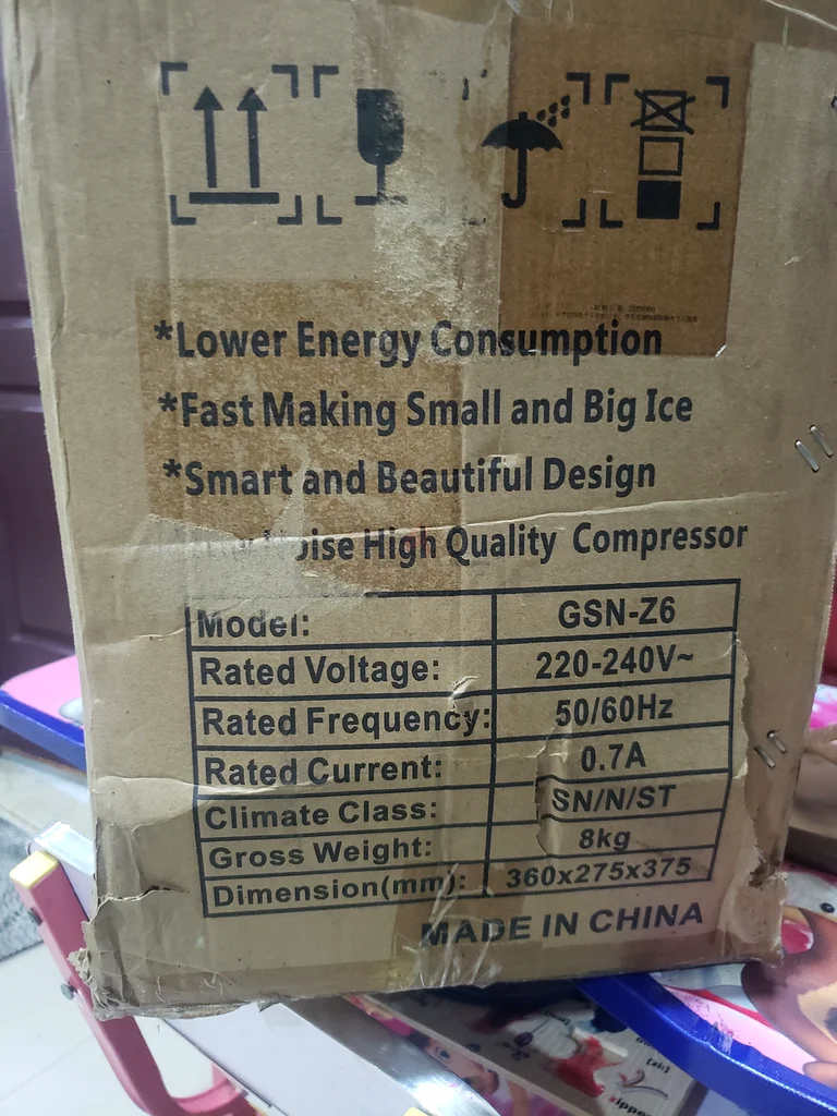 Portable Ice Maker - Chill Your Drinks in No Time!63253472195330113