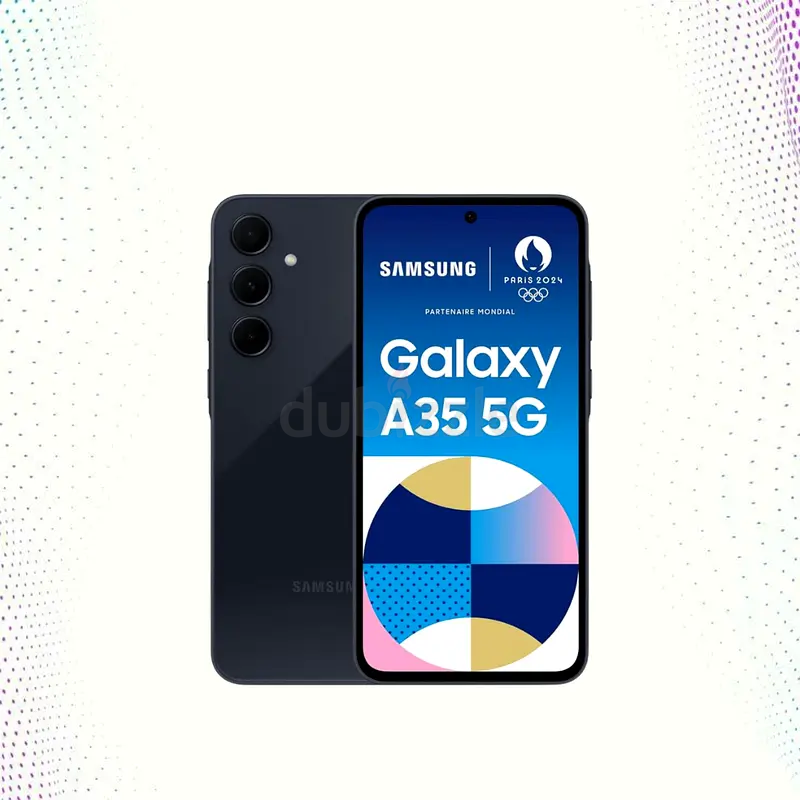 سامسونج جالاكسي A35 5G | 128 جيجابايت | 8 جيجابايت رام | أزرق رائع | هاتف ذكي أندرويد