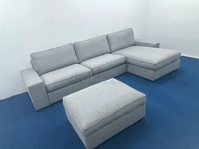 Selling IKEA kivik lshape sofa with footstool