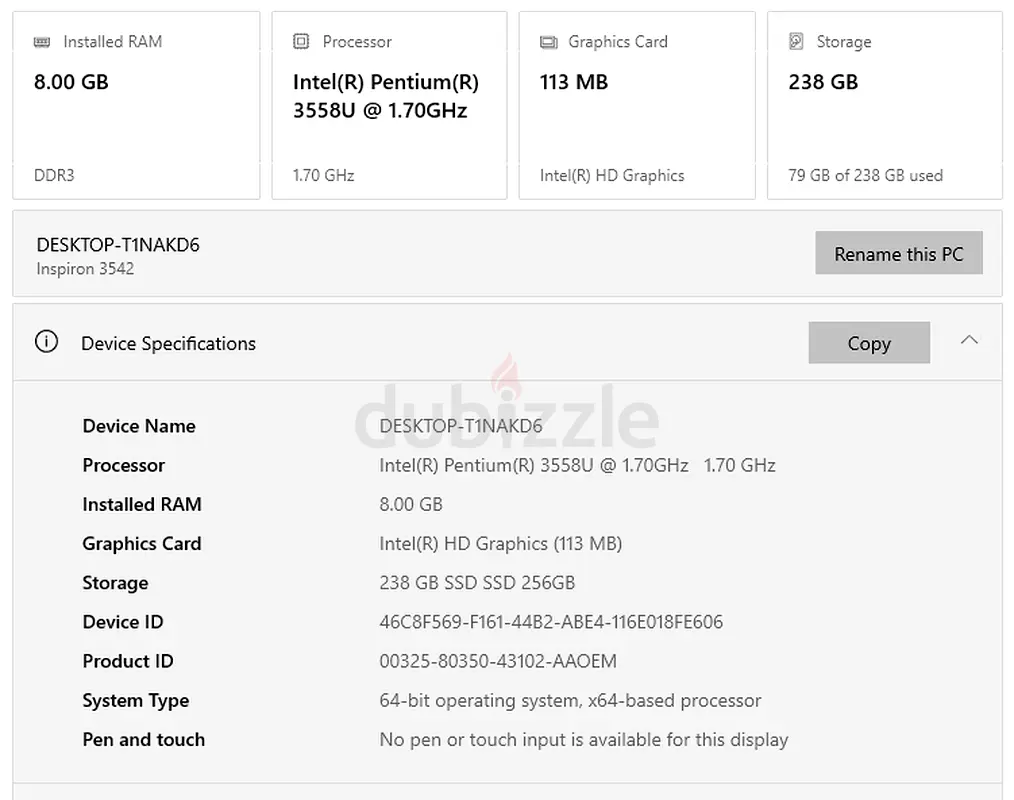 Dell Laptop - Reliable Performance for Everyday Tasks!63255529769219112