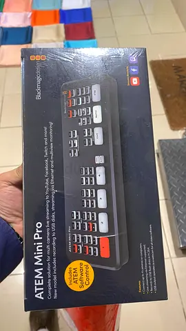 Blackmagic Design ATEM Mini Pro HDMI Live Stream Switcher (Brand New Stock)