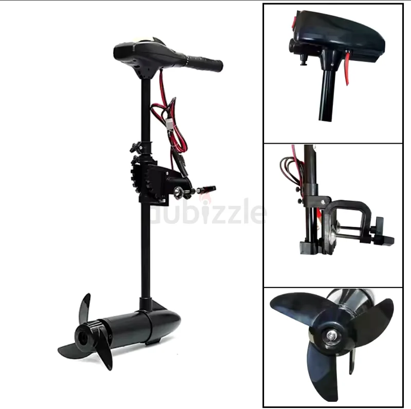 Multi-purpose electric boat motor, original price 1333 still in packaging.63235598158595115
