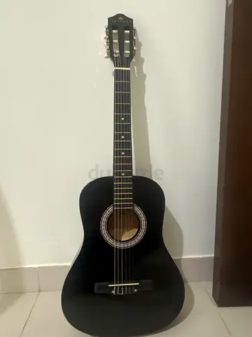 Stunning Black Acoustic Guitar for Sale