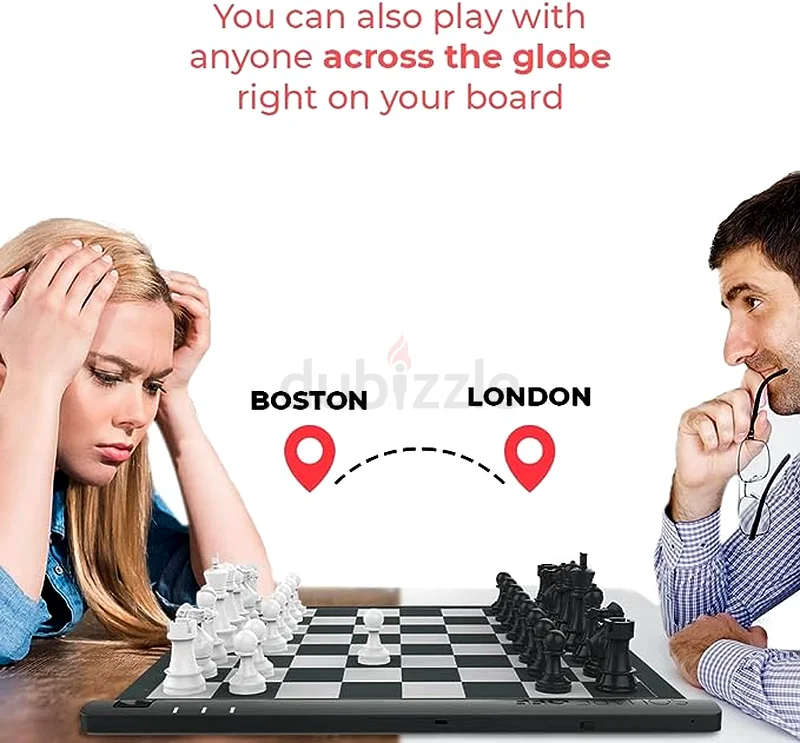 CHESS - Square Off PRO - Electronic Smart, Interactive, AI based Tournament size Chessboard63244206568065113
