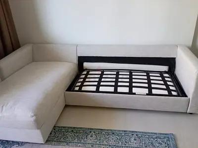 Like a new condition Ikea vimle lshape sofabed under storage
