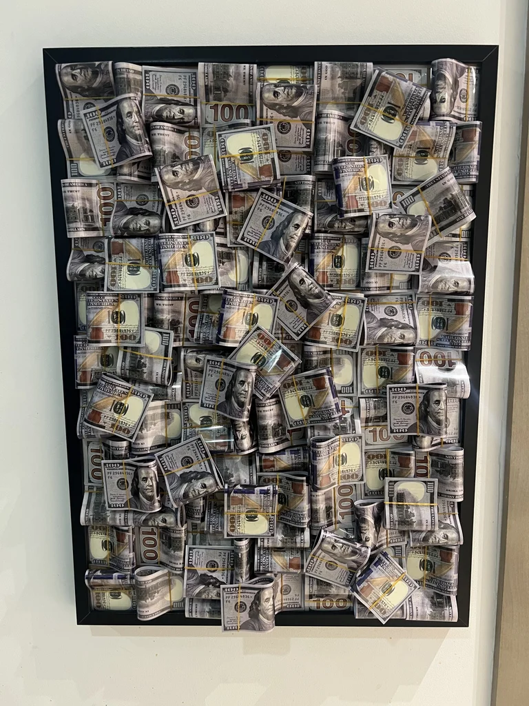 Big Money Dollar Frame black629306416486431123
