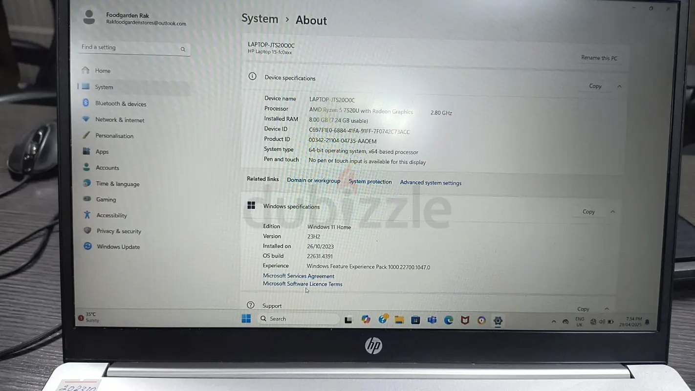 HP Laptop with 475GB Storage Available!63255532784642113