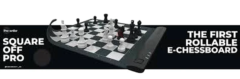 CHESS - Square Off PRO - Electronic Smart, Interactive, AI based Tournament size Chessboard63244206568065111