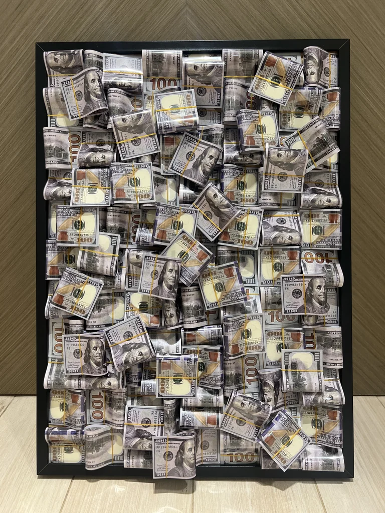 Big Money Dollar Frame black62930641648643112