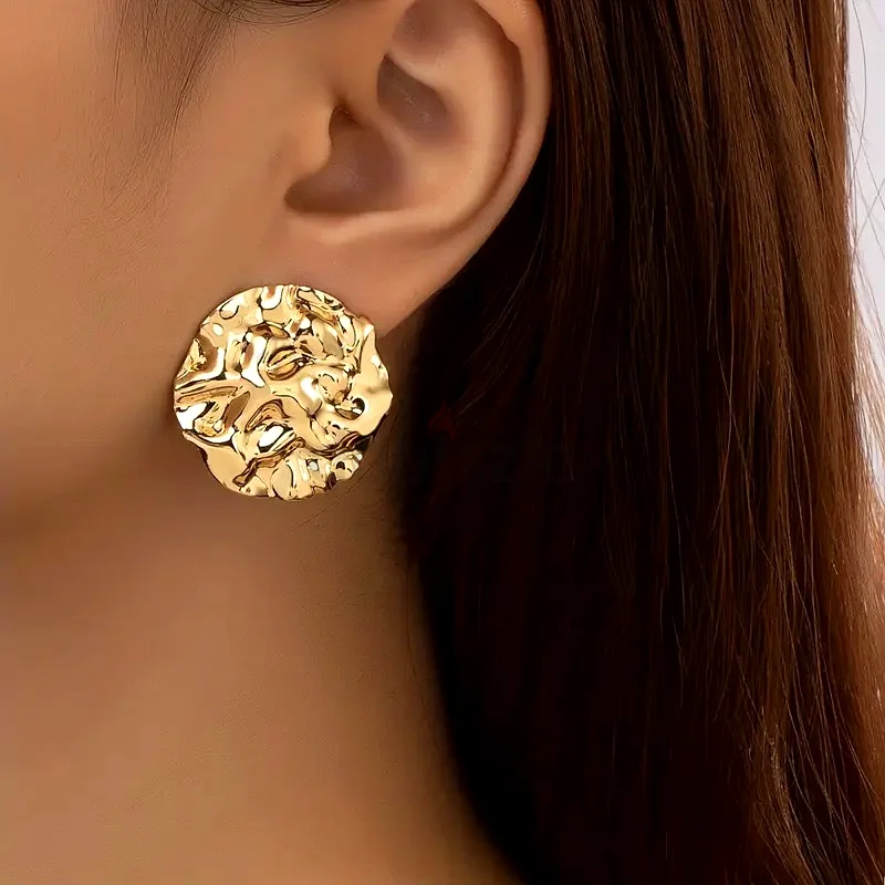 Stunning Gold-Plated Statement Earrings632326476231701110