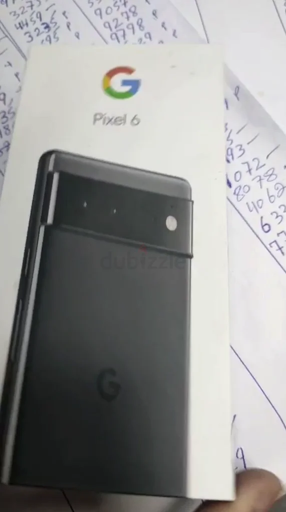 Pixel 6 Stormy Black 8GB RAM 128GB 5G - International Version63214899299073112