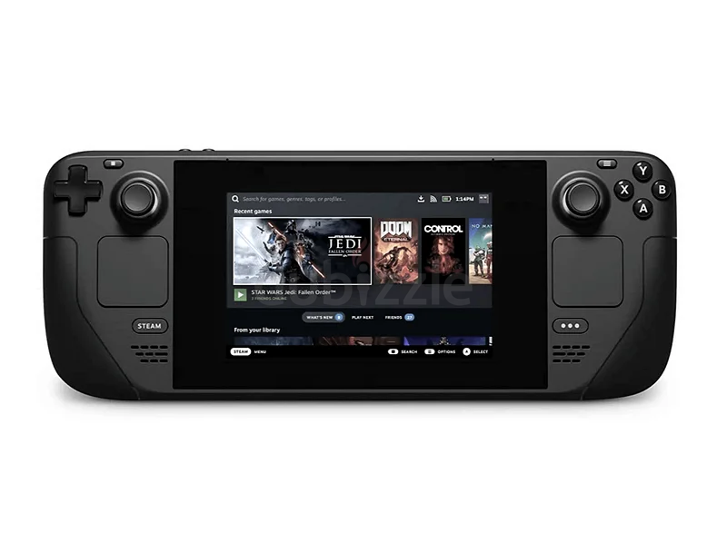 جهاز Steam Deck بسعة 256 جيجابايت مع ألعاب632301921859851119