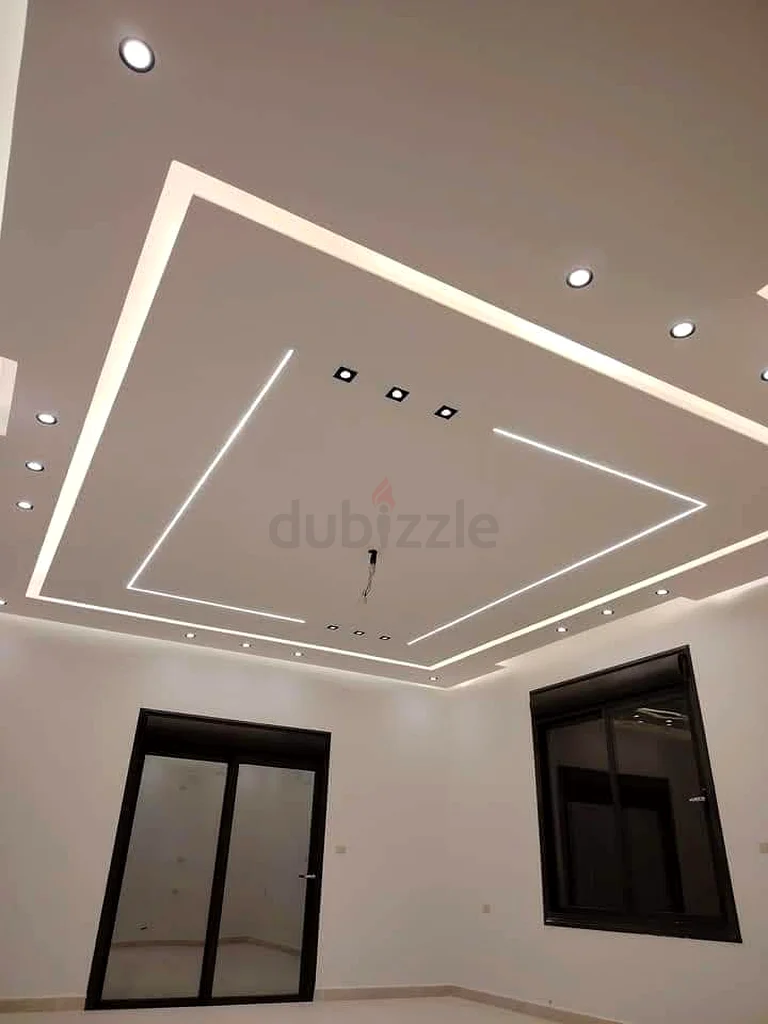 أعمال ألواح الجبس، الديكور الداخلي والطلاء الزخرفي63219835565442110
