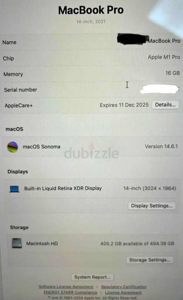 Apple MacBook Pro 2021 - Sleek and Powerful Performance63254995483522116