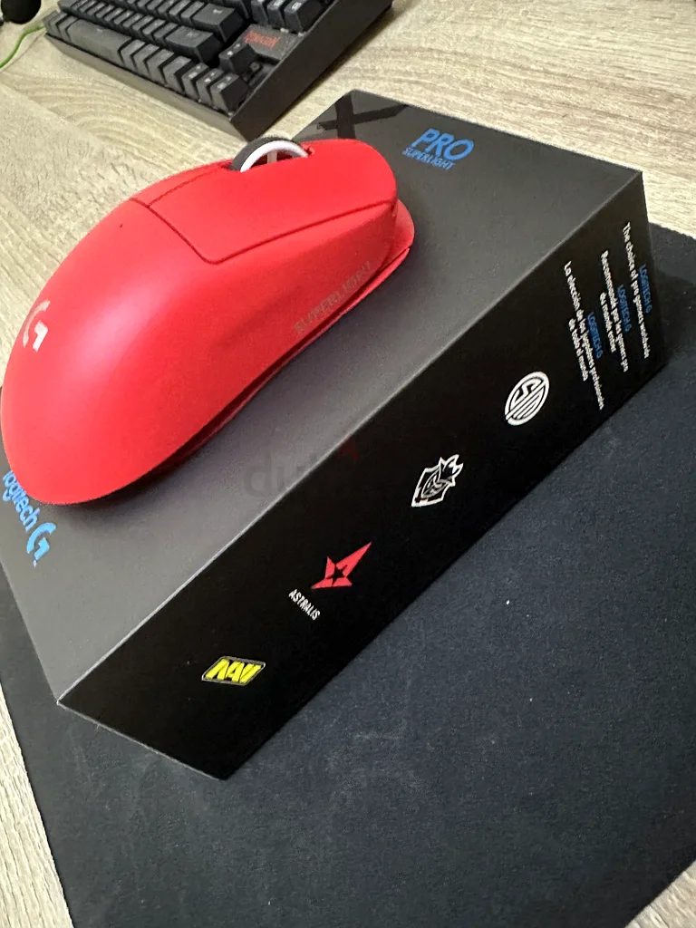 فأرة الألعاب Logitech G Pro X اللاسلكية - الإصدار الأحمر632560651667231122