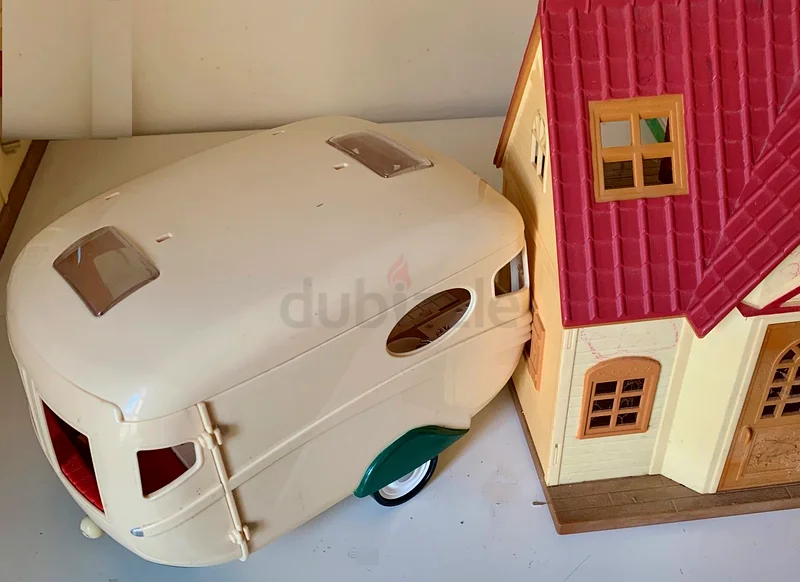 Sylvanian House, Camper Van, Hot air balloon63226787495937112