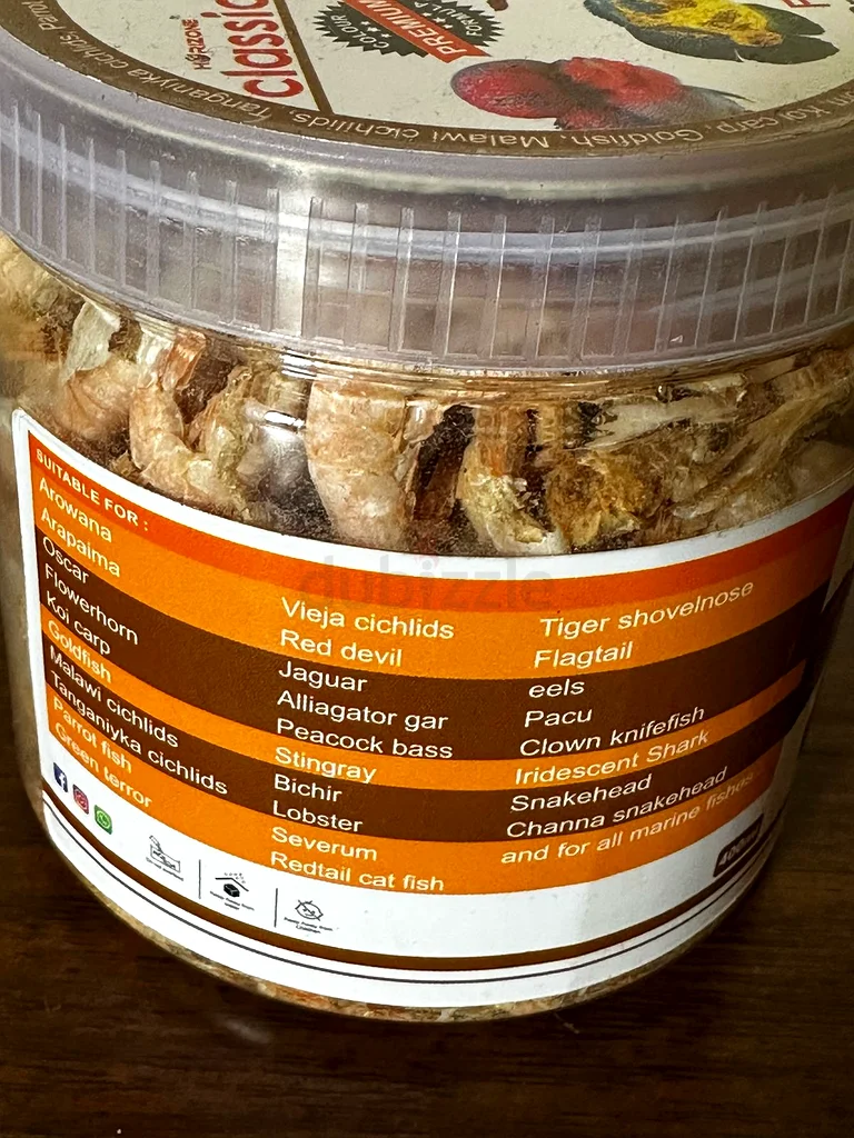 Premium Freeze Dried Shrimp for Fish  Reptiles63437932737409111