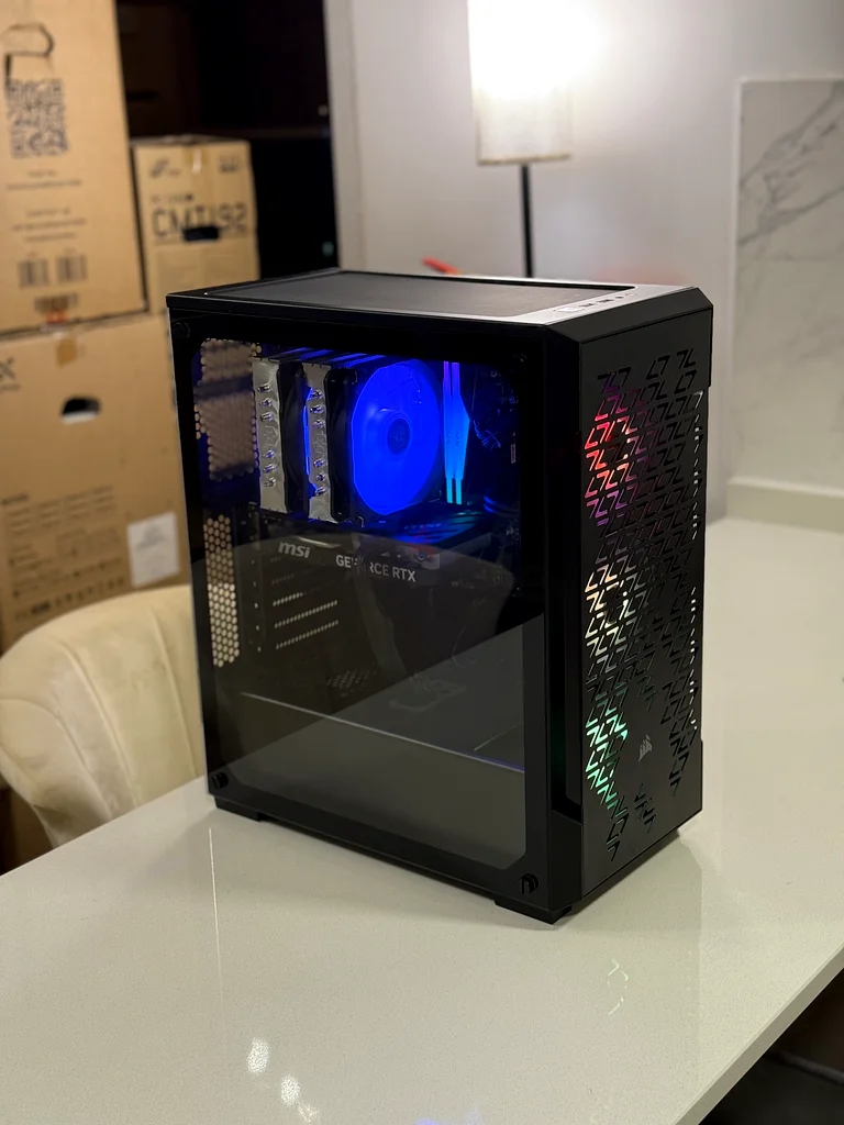 جهاز كمبيوتر ألعاب من الفئة العليا، RTX 4060Ti، إنتل الجيل الرابع عشر62930645796227114