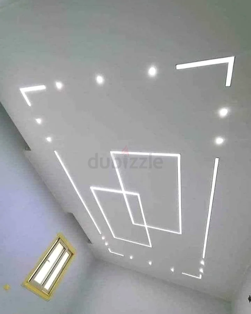 أعمال ألواح الجبس، الديكور الداخلي والطلاء الزخرفي63219835565442111