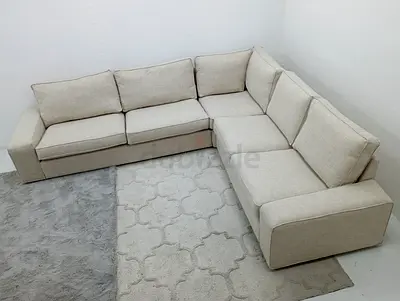 Ikea kivik beige colour corner sofa