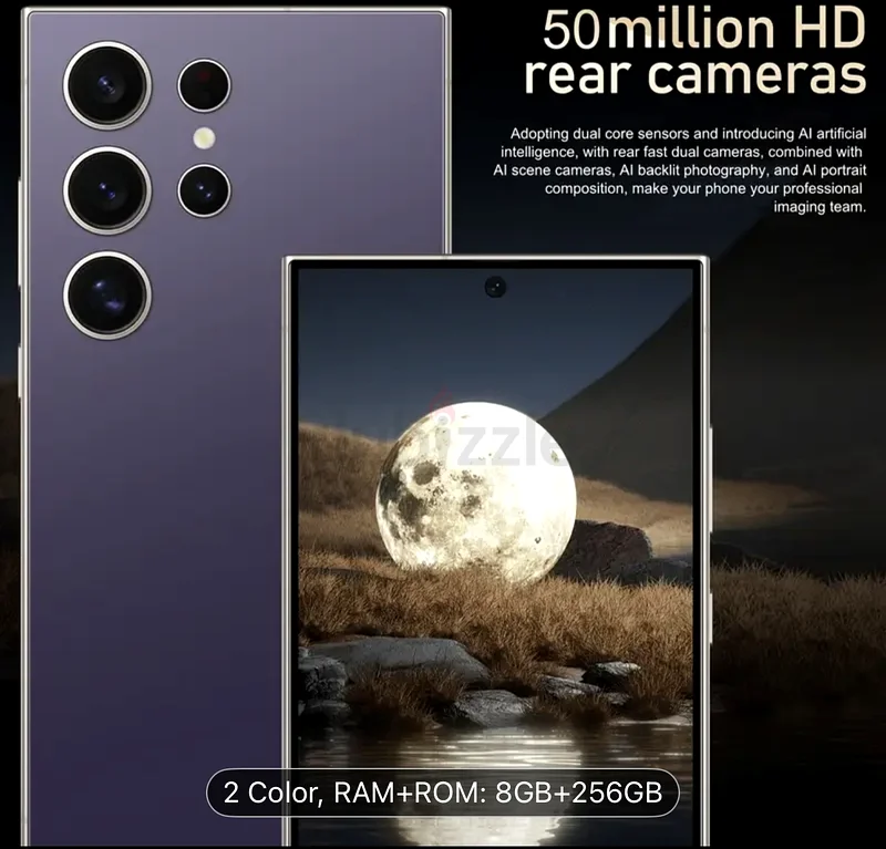 8+256GB|13MP+50MP|6800mAh, smartphone, globally unlocked, 4G, 17.27cm display, complete accessories:63212894305410112