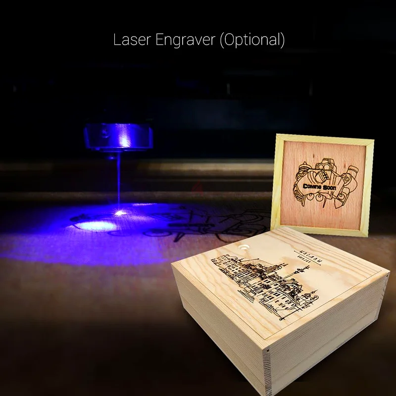 XYZprinting da Vinci 1.0 Pro 3in1 Wireless 3D Printer/Scanner Heated Bed, Upgradable Laser Engraver63166186236163113