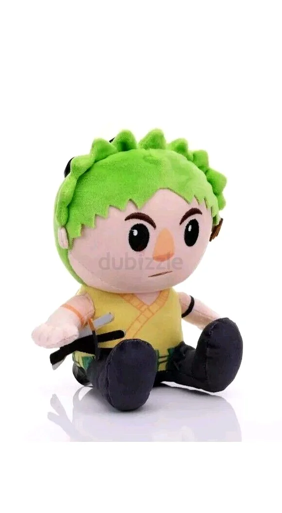 One Piece Zoro Bluetooth Plush Speaker, Green/Yellow Netflix63258650923394111