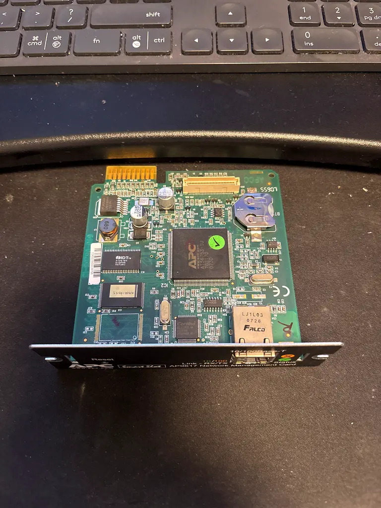 APC UPS Network Management Card AP961763255525175553112