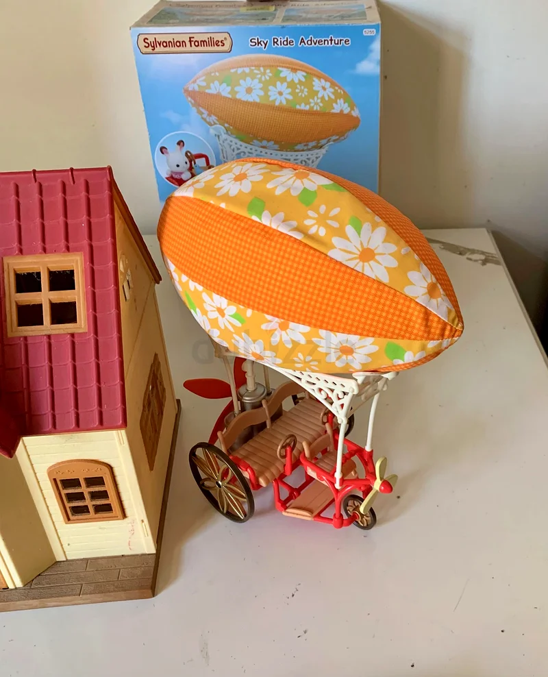 Sylvanian House, Camper Van, Hot air balloon63226787495937113