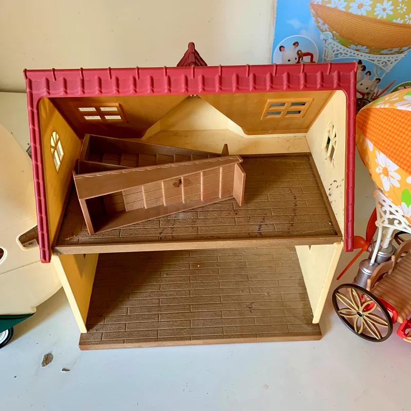 Sylvanian House, Camper Van, Hot air balloon63226787495937114
