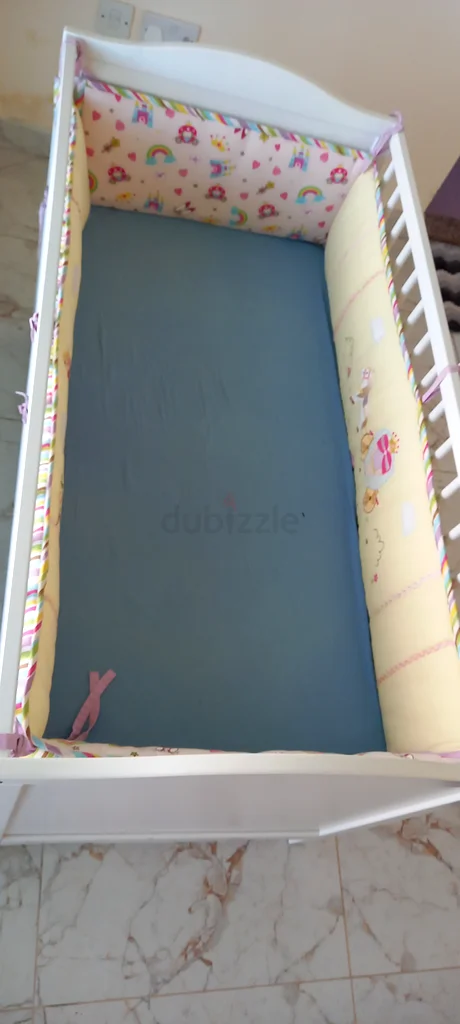 baby bed | baby cot | Ikea baby bed white color for sale63206392541825113