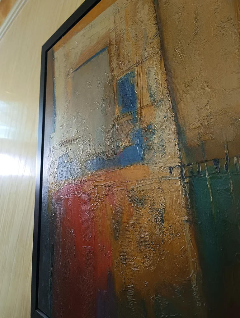 Stunning Abstract Wall Art - A Unique Collector's Piece!63222834163201113