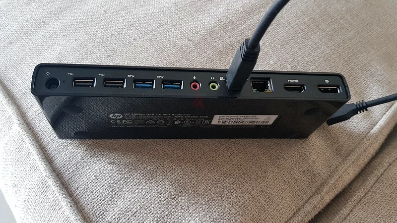 HP 3005pr USB 3.0 port replicator63253965792643111