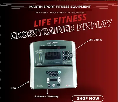 Life Fitness LED Display Console – Used Condition with 3-Month Warranty