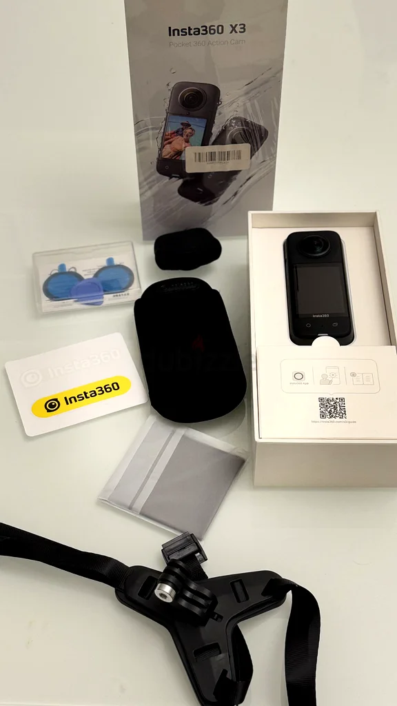 Insta 360 x3 with all accessories63235113343618110