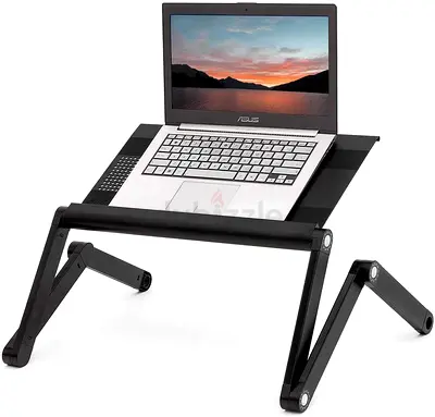 Adjustable Laptop Stand for Bed Height Up to 18