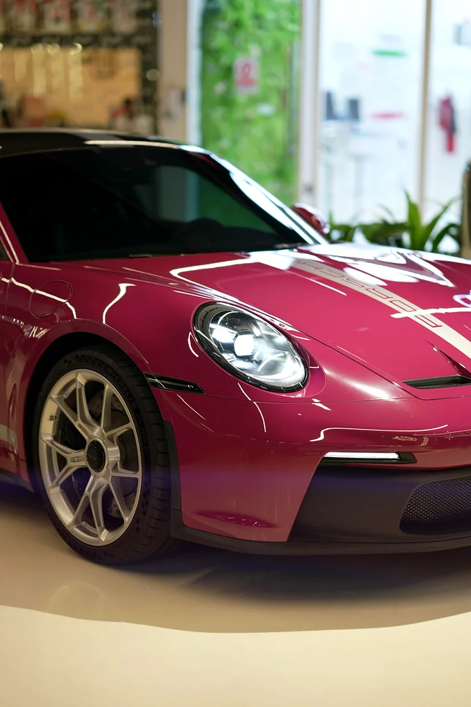2023 بورش 911 جي تي 3 - ضمان معتمد لدول مجلس التعاون الخليجي - لون روبي ستار نيو - مغطاة بالكامل بطبقة واقية (PPF)63231637936897113