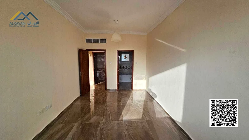 Apartment consisting of a room, a hall, and a balcony in the Al-Muwaihat 1 area, central air conditioning, and spacious areas62868793243010114