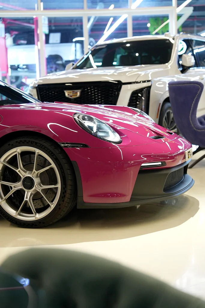 2023 بورش 911 جي تي 3 - ضمان معتمد لدول مجلس التعاون الخليجي - لون روبي ستار نيو - مغطاة بالكامل بطبقة واقية (PPF)63231637936897114