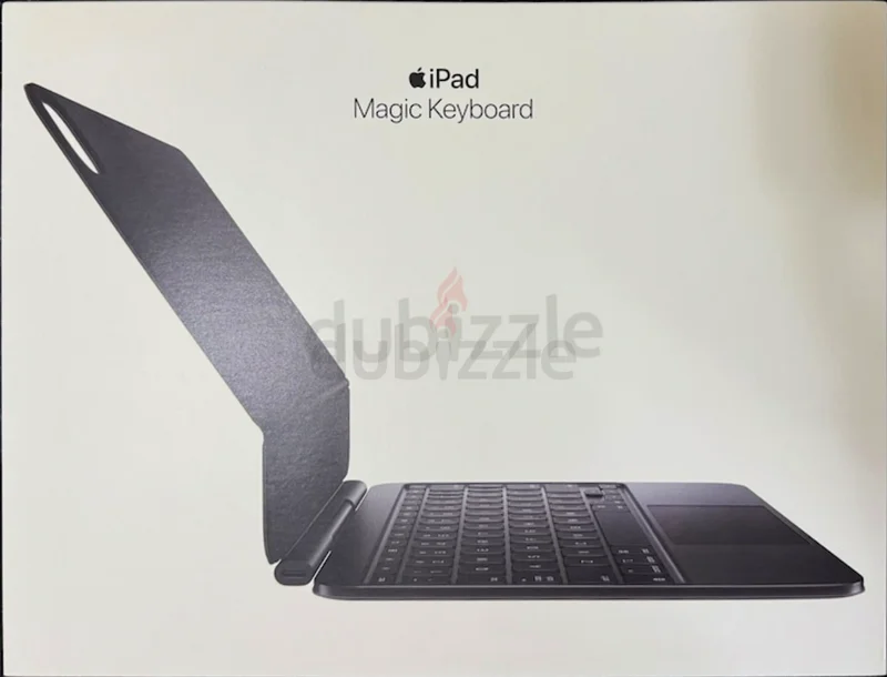لوحة مفاتيح Apple Magic الخاصة بجهاز iPad Pro بحجم 11 بوصة (M4) - إنجليزية دولية - لوحة مفاتيح عربية - لون أسود63254495900802113